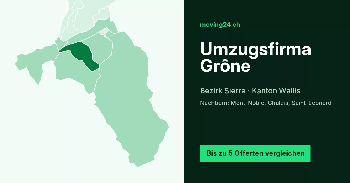 Umzugsfirma Grône Umzugsfirma Grône