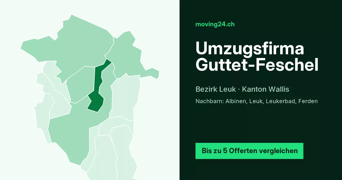 Umzugsfirma Guttet-Feschel