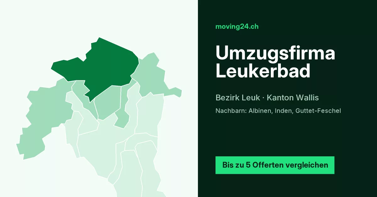 Umzugsfirma Leukerbad