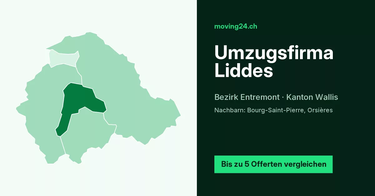 Umzugsfirma Liddes