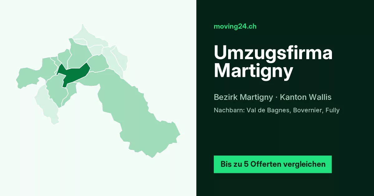 Umzugsfirma Martigny