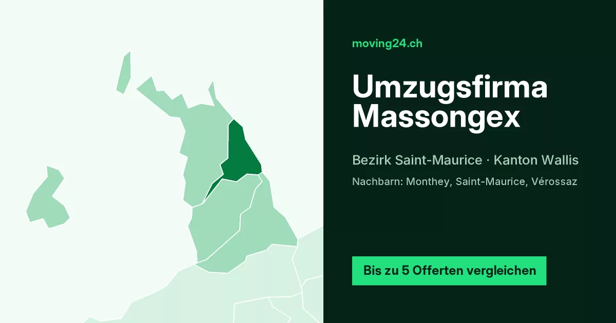 Umzugsfirma Massongex