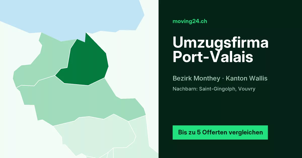 Umzugsfirma Port-Valais Umzugsfirma Port-Valais