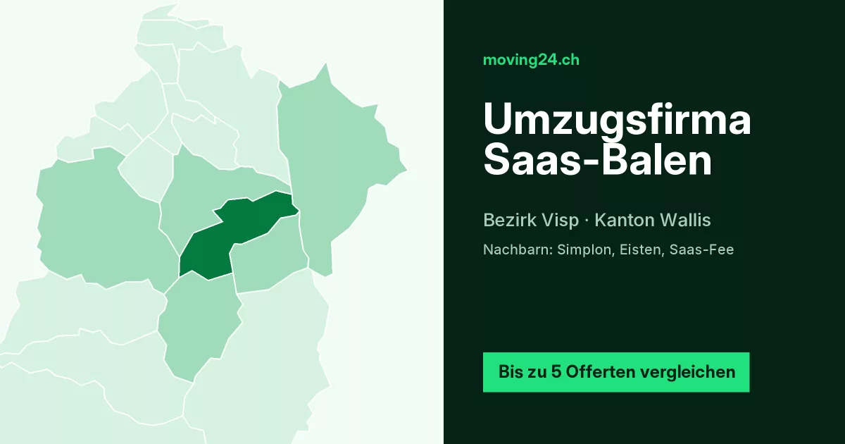 Umzugsfirma Saas-Balen Umzugsfirma Saas-Balen