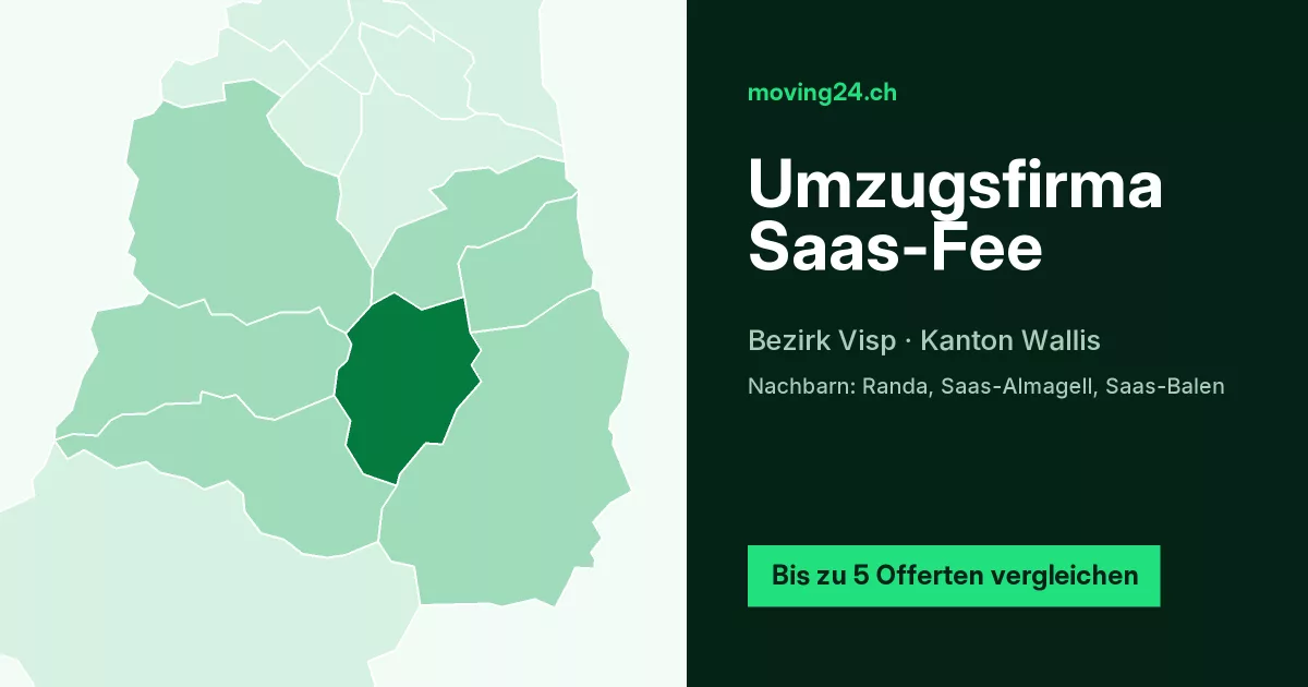 Umzugsfirma Saas-Fee Umzugsfirma Saas-Fee