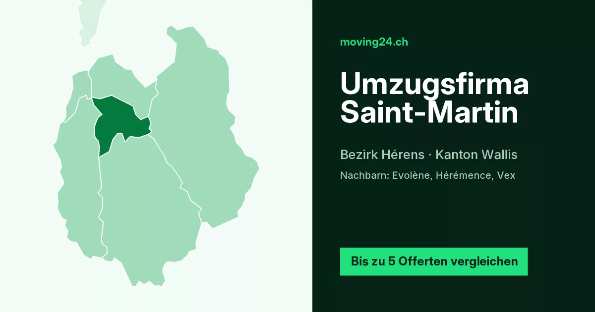 Umzugsfirma Saint-Martin