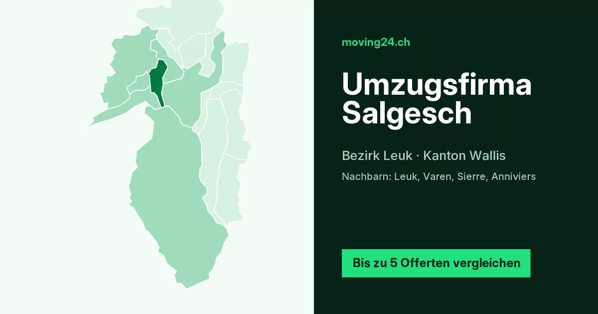 Umzugsfirma Salgesch