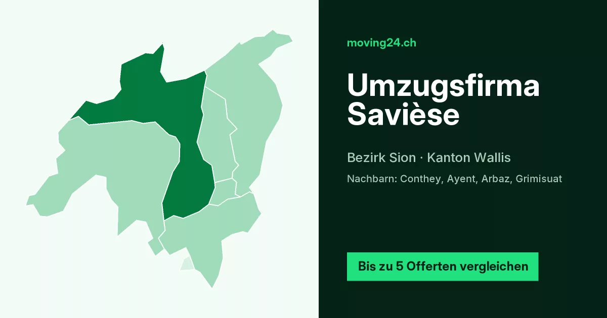 Umzugsfirma Savi&egrave;se
