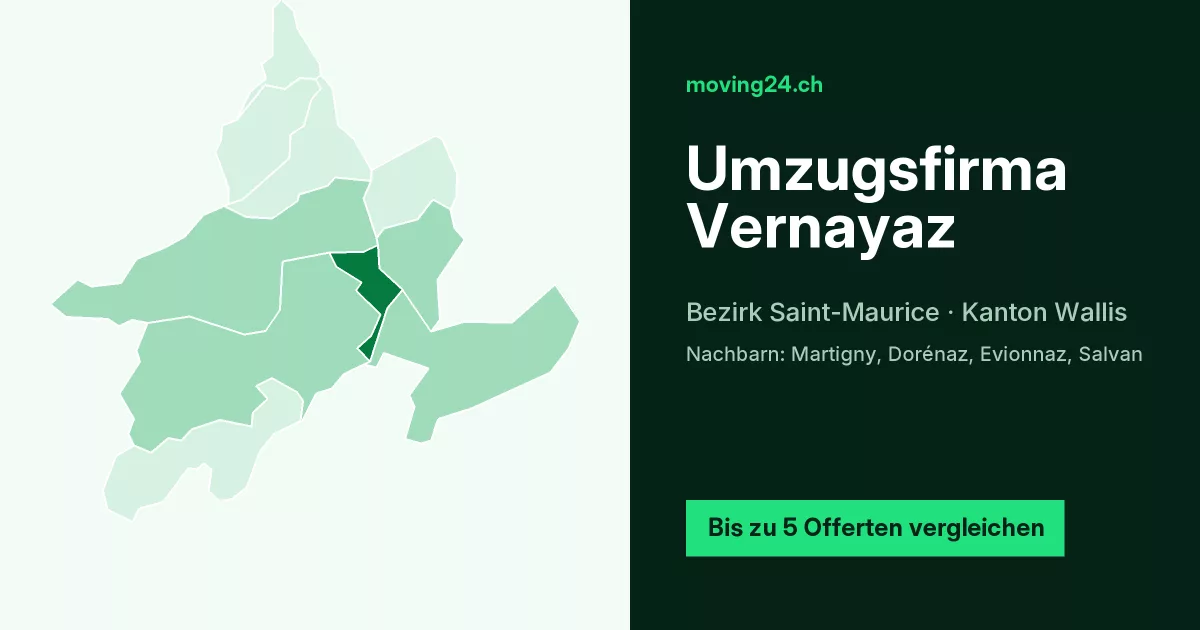 Umzugsfirma Vernayaz