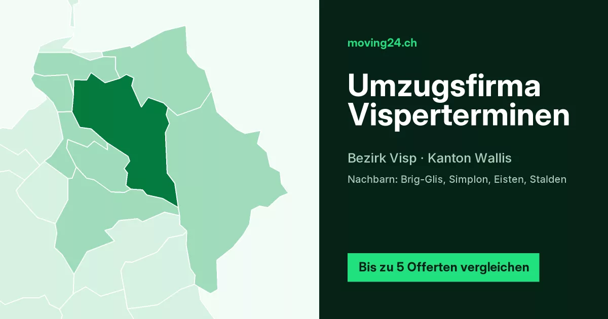 Umzugsfirma Visperterminen