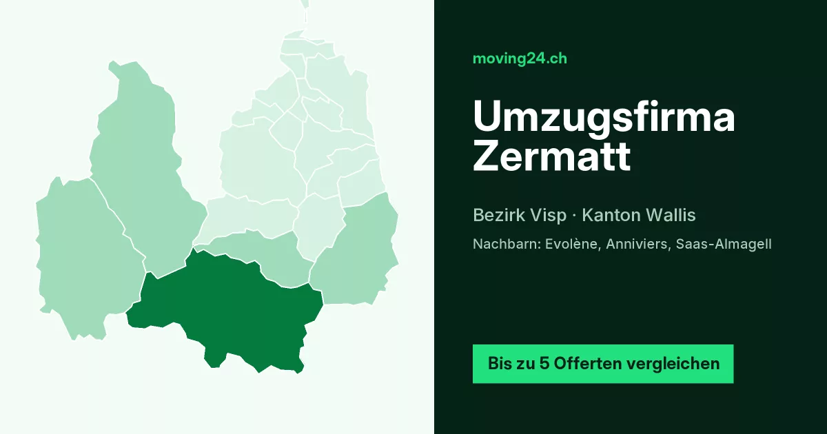 Umzugsfirma Zermatt