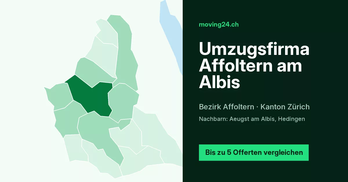 Umzugsfirma Affoltern am Albis