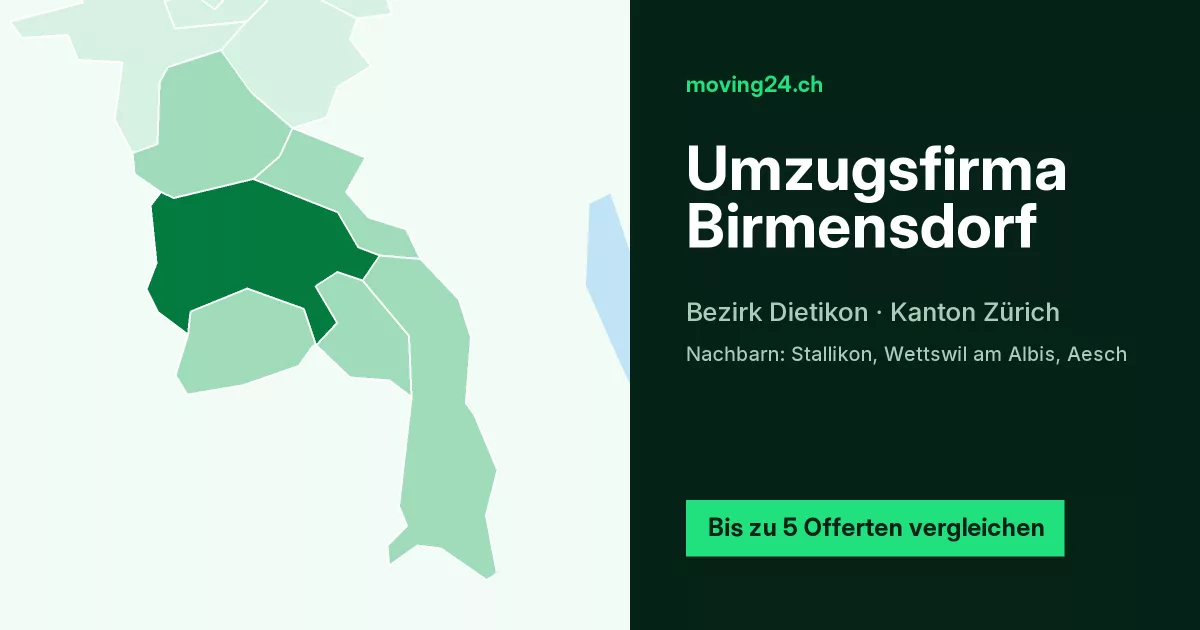 Umzugsfirma Birmensdorf