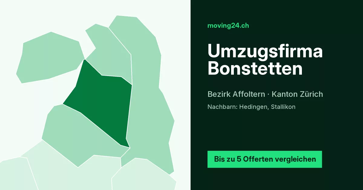 Umzugsfirma Bonstetten