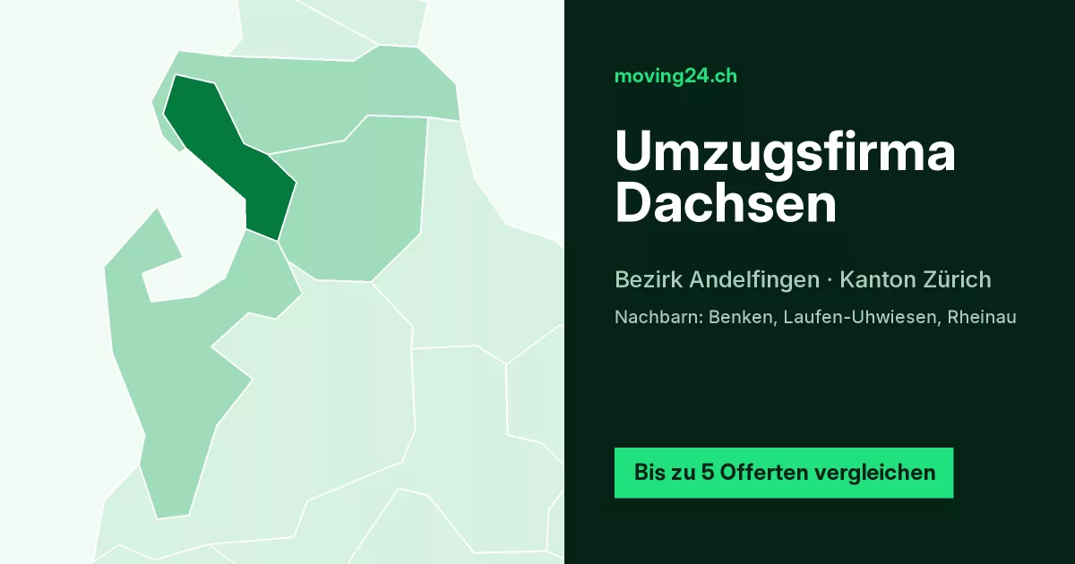 Umzugsfirma Dachsen