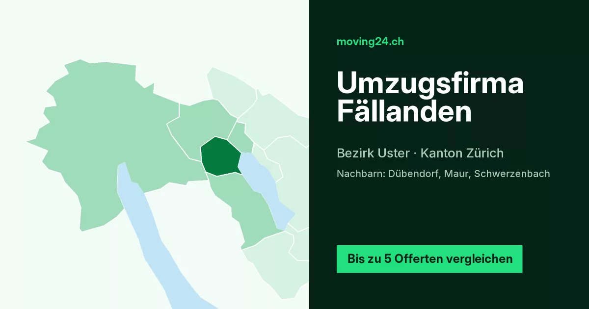 Umzugsfirma F&auml;llanden