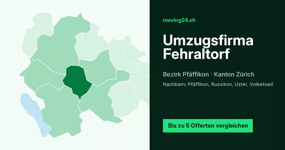 Umzugsfirma Fehraltorf