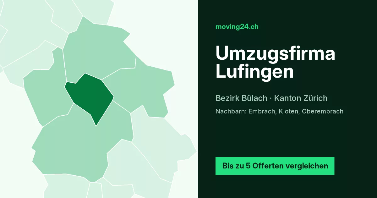 Umzugsfirma Lufingen