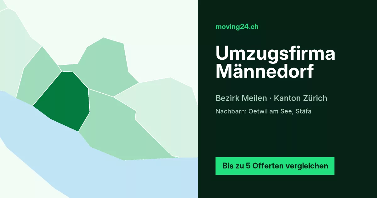 Umzugsfirma M&auml;nnedorf