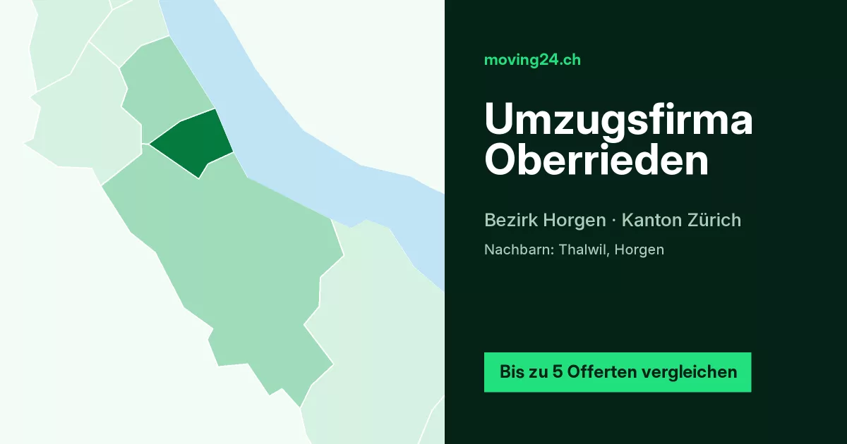 Umzugsfirma Oberrieden