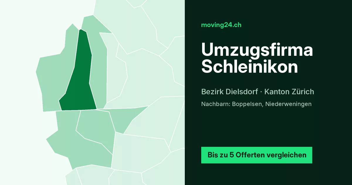 Umzugsfirma Schleinikon