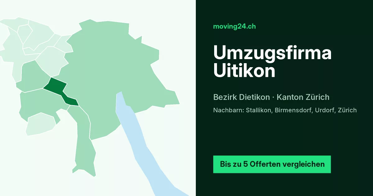 Umzugsfirma Uitikon