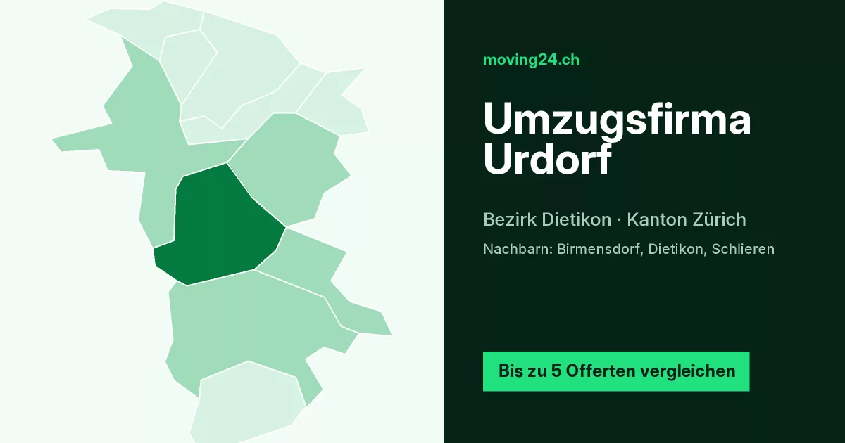 Umzugsfirma Urdorf