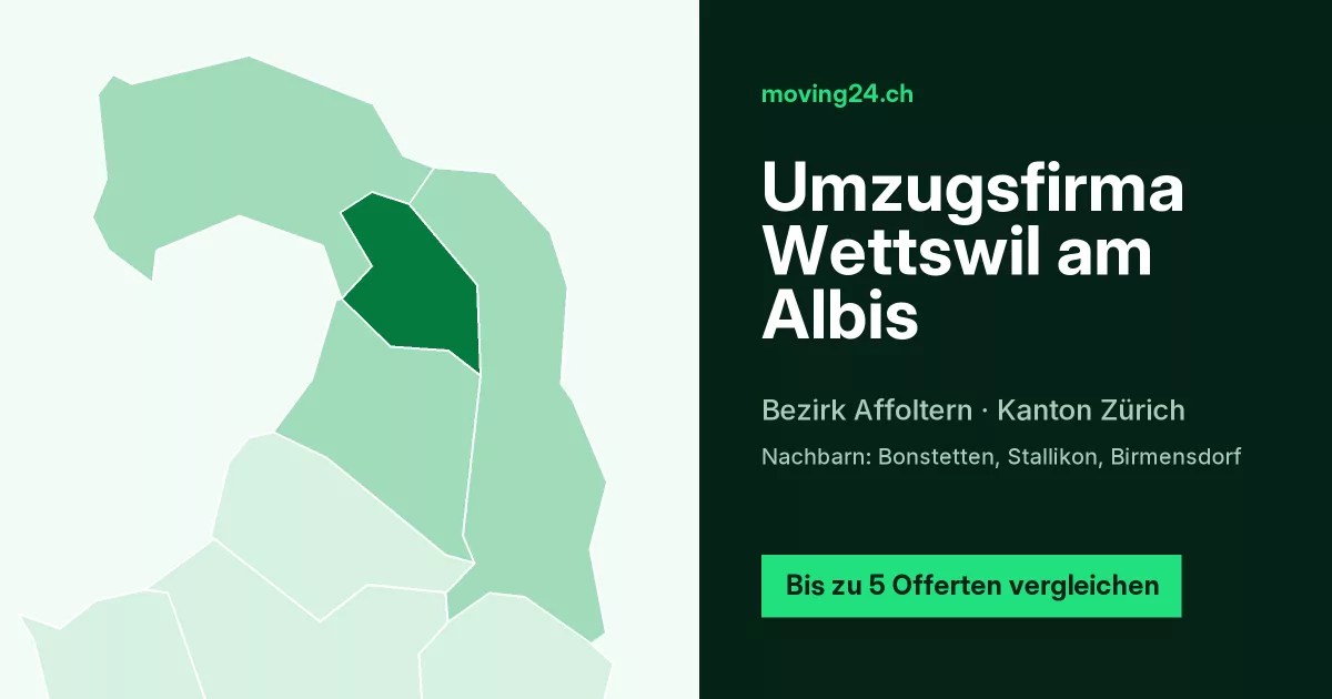 Umzugsfirma Wettswil am Albis